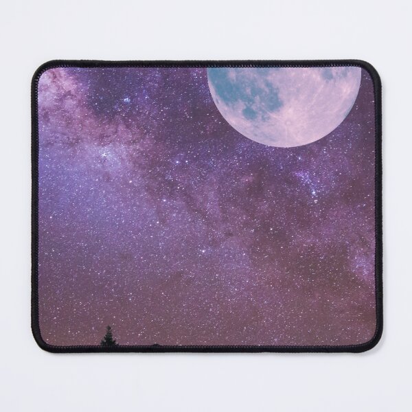 Item preview, big moon and mountain designed and sold by berwies-artwork.