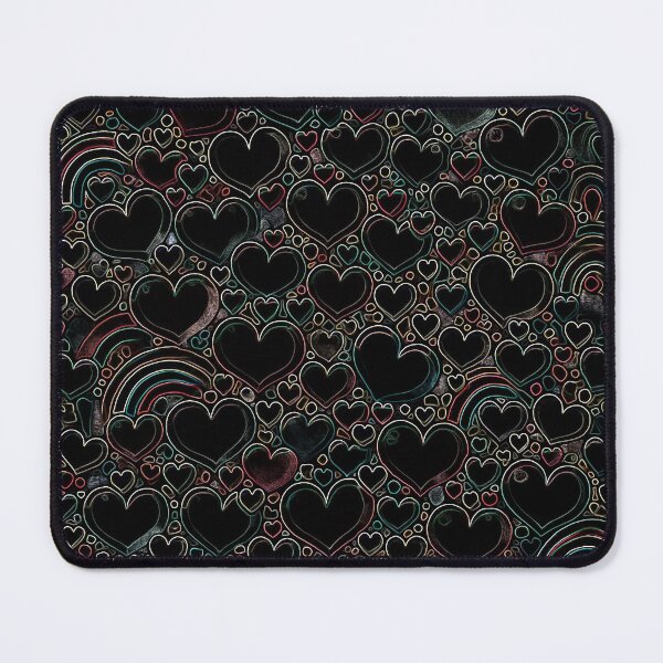 Item preview, Heart and rainbow dark designed and sold by GingaDesigns.