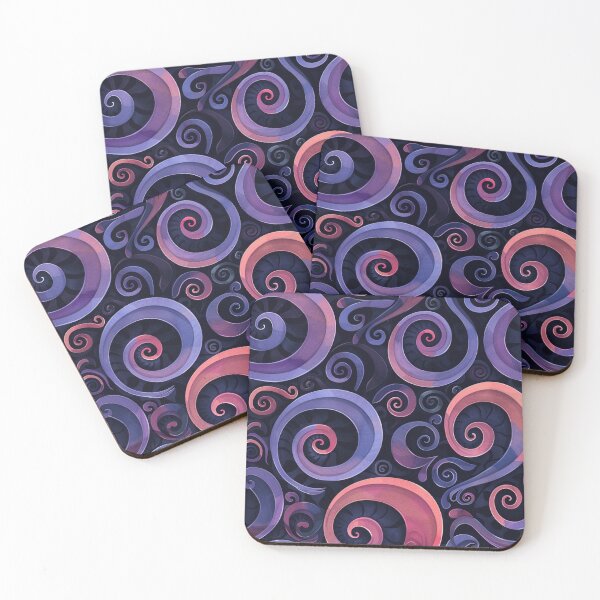 Item preview, New Zealand Māori Paua Pattern Koru Design 250 designed and sold by GrinGalore.