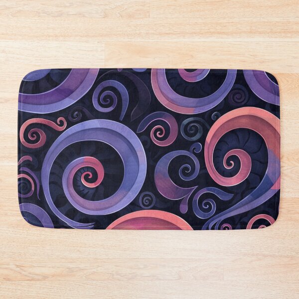 Item preview, New Zealand Māori Paua Pattern Koru Design 250 designed and sold by GrinGalore.