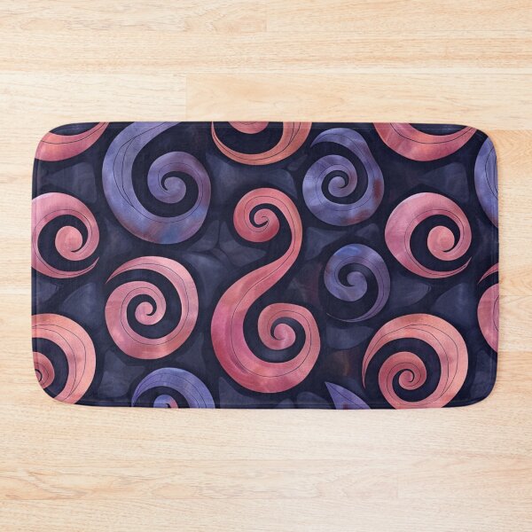 Item preview, New Zealand Māori Paua Pattern Koru Design 251 designed and sold by GrinGalore.