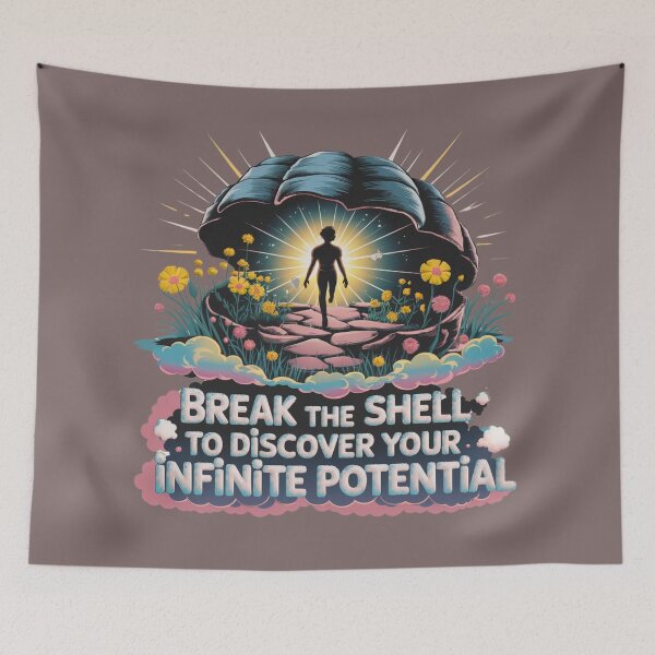 Item preview, Break the Shell to Discover Your Infinite Potential designed and sold by pnidesign.