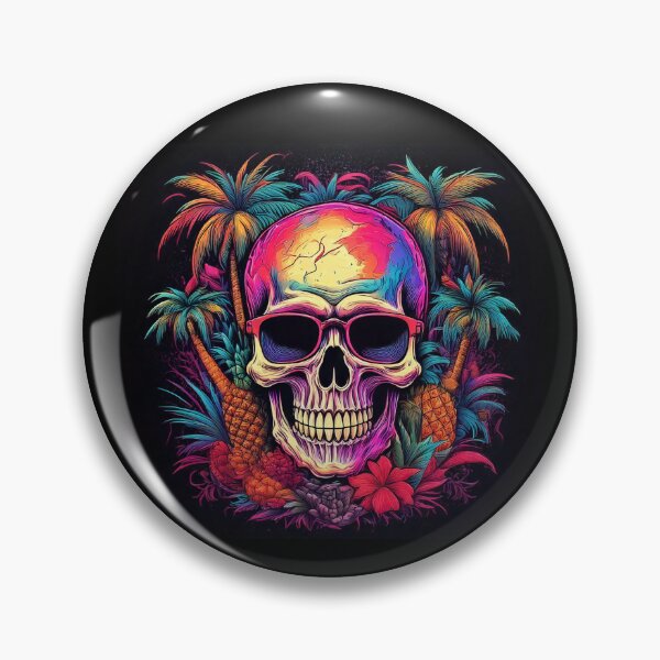 Item preview, Tropical Skull designed and sold by DigiSteve.