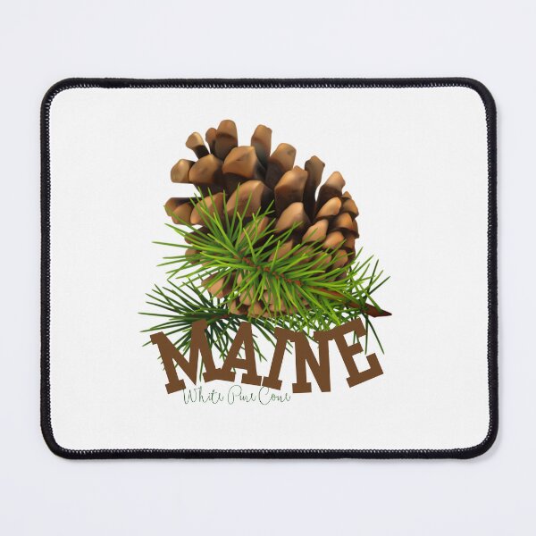 Item preview, Maine White Pine Cone State Flower Classic T-shirt Sticker designed and sold by ThinkNature!.