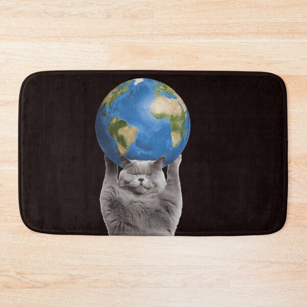 Item preview, Cat holding space designed and sold by NextDoorShoop.
