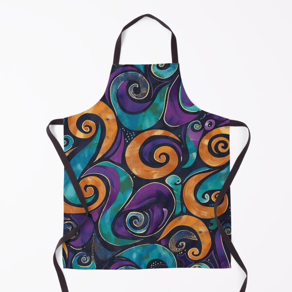 Item preview, New Zealand Māori Paua Pattern Koru Design 252 designed and sold by GrinGalore.