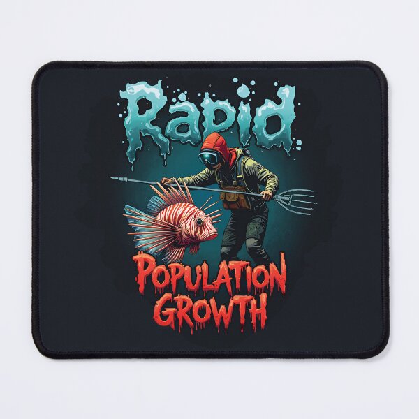 Item preview, Combatting Rapid Marine Overpopulation designed and sold by EcoArtShop.