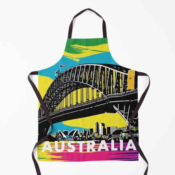 Item preview, Australia Souvenir Sydney Harbour Bridge Pop Art designed and sold by GhumGham.