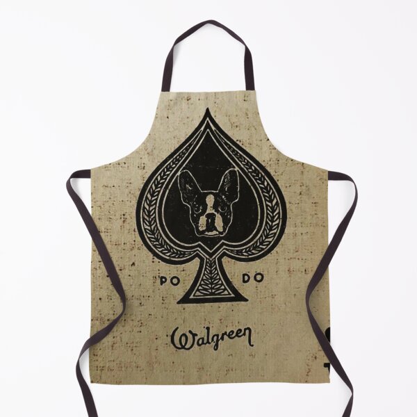 Item preview, Bouledogue Ace of Spades - Peau Doux card designed and sold by navigatefate.