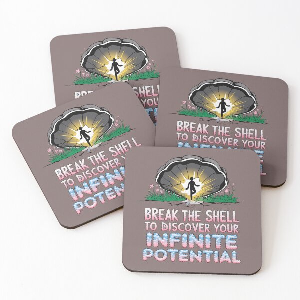 Item preview, Break the Shell to Discover Your Infinite Potential designed and sold by pnidesign.