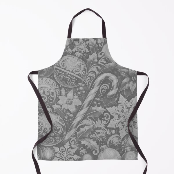 Item preview, Shimmering Silver Holiday Pattern Design designed and sold by GrizzlyCollective.