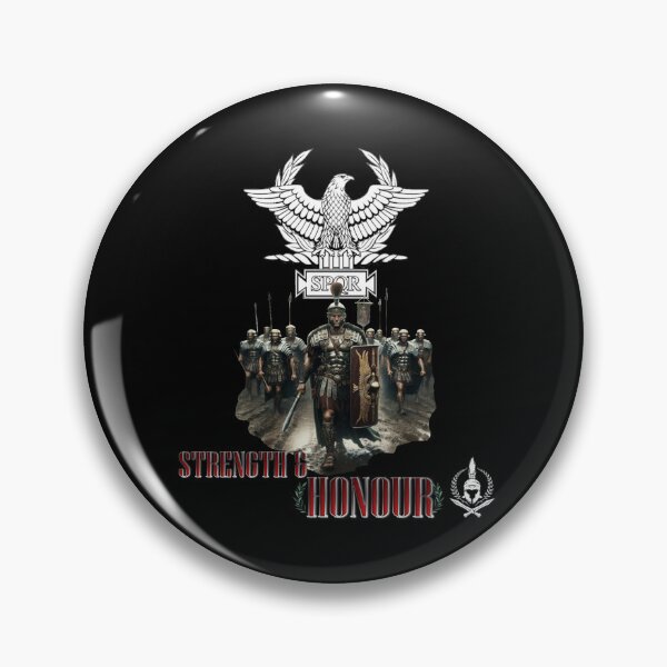 Item preview, STRENGTH & HONOUR, ROMAN MARCHING SPQR SYMBOL designed and sold by MK-GRAPHICS2020.