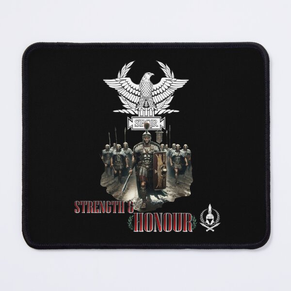 Item preview, STRENGTH & HONOUR, ROMAN MARCHING SPQR SYMBOL designed and sold by MK-GRAPHICS2020.