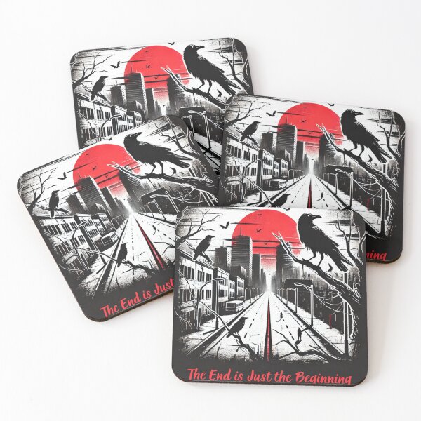 Item preview, The End is Just the Beginning - Apocalyptic Design designed and sold by Zuday.