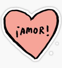 Pegatina ¡Amor!