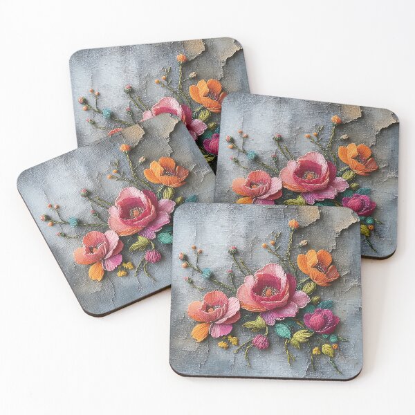 Item preview, Stitched Urban Bloom designed and sold by PanoramaPrints.
