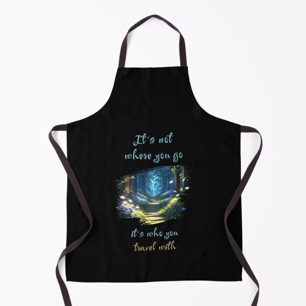 Item preview, It's not where you go, it's who you travel with - clever saying designed and sold by Pflugart.