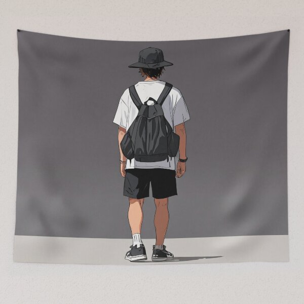 Item preview, Backpack boy designed and sold by KiraChie.