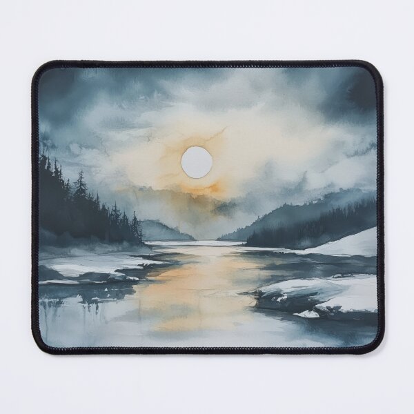 Item preview, Nordic Moon over Water designed and sold by Ford House Gallery.