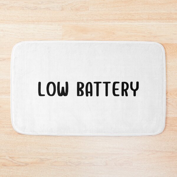 Item preview, Low Battery T-Shirt Words tee best gift for friends designed and sold by Vamos Store.