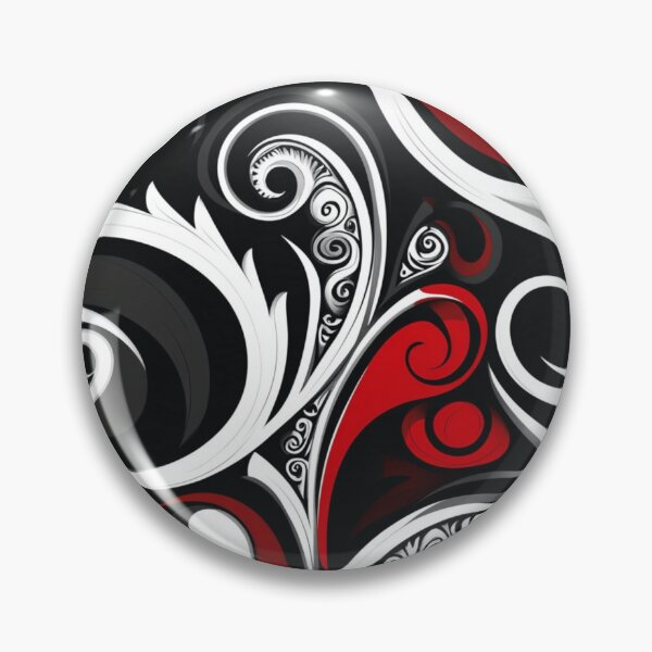 Item preview, New Zealand Māori Paua Pattern Koru Design 256 designed and sold by GrinGalore.