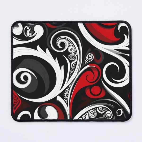 Item preview, New Zealand Māori Paua Pattern Koru Design 256 designed and sold by GrinGalore.