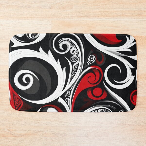 Item preview, New Zealand Māori Paua Pattern Koru Design 256 designed and sold by GrinGalore.