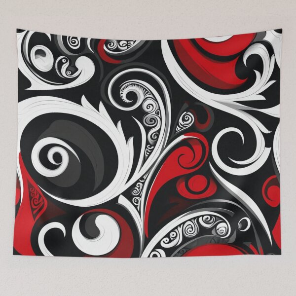 Item preview, New Zealand Māori Paua Pattern Koru Design 256 designed and sold by GrinGalore.