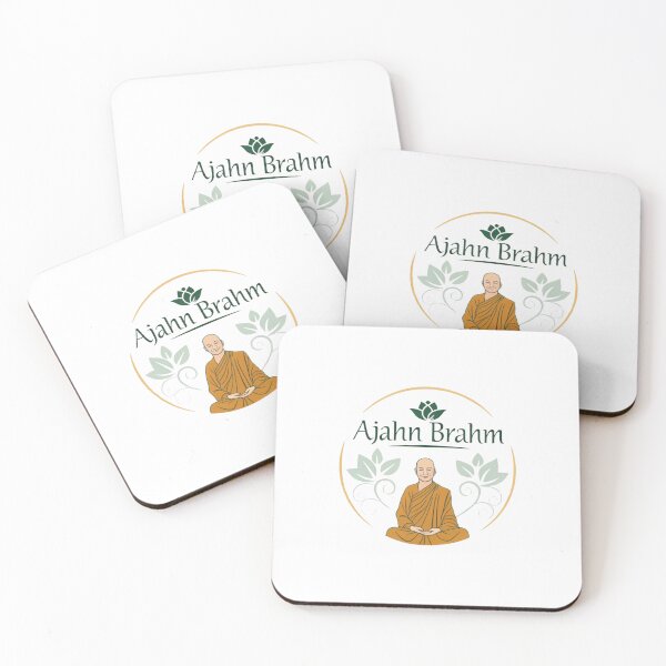 Item preview, Ajahn Brahm Buddhist Monk Wisdom - Mindfulness and Inner Peace Design designed and sold by Colorful-Garden.