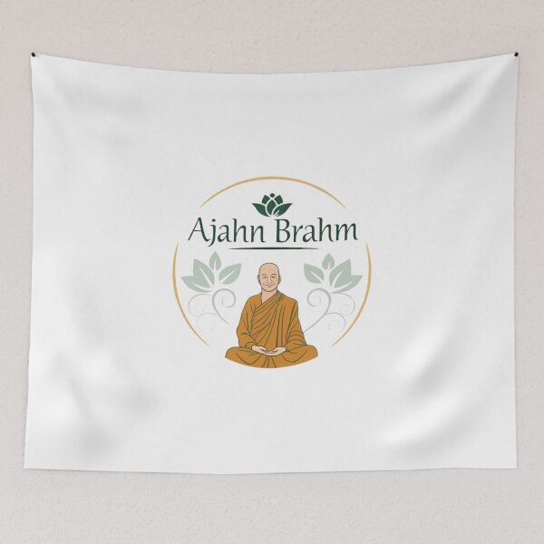 Item preview, Ajahn Brahm Buddhist Monk Wisdom - Mindfulness and Inner Peace Design designed and sold by Colorful-Garden.