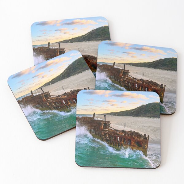 Item preview, Fraser Island S.S. Maheno Shipwreck Queensland Australia designed and sold by Adam Gormley.