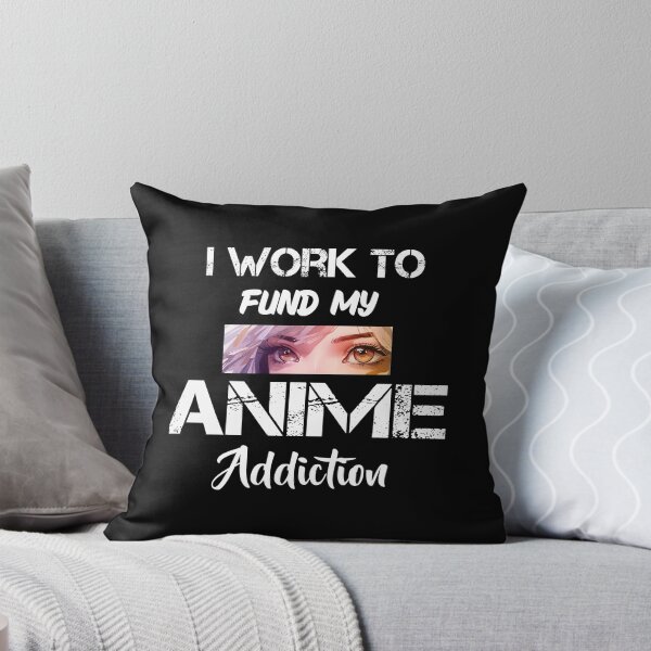 Item preview, Anime Addiction designed and sold by GeekyIvyAnime.