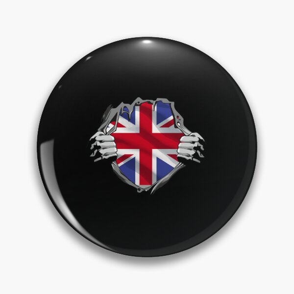 Item preview, Union Jack Ripped Style UK Pride Tee designed and sold by ankarsdesign.