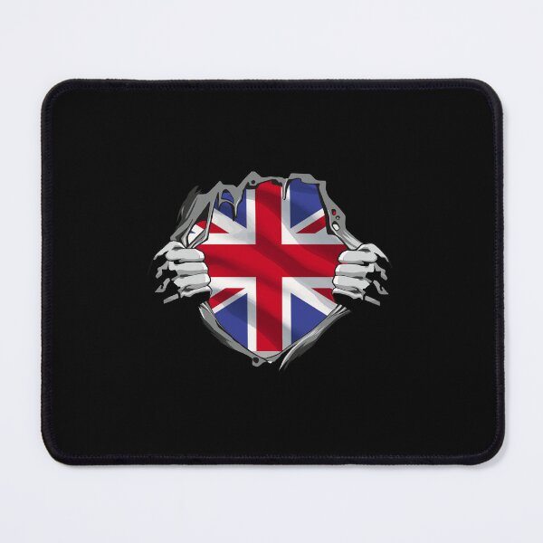 Item preview, Union Jack Ripped Style UK Pride Tee designed and sold by ankarsdesign.