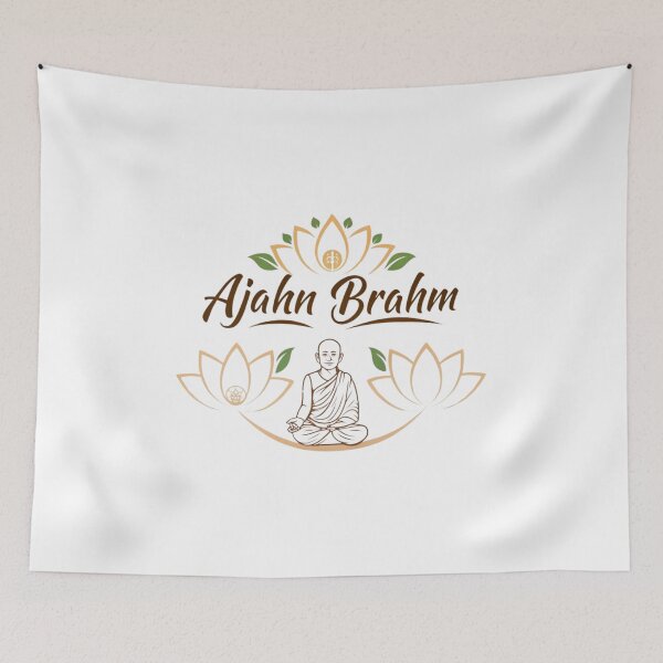 Item preview, Ajahn Brahm Buddhist Monk Wisdom - Mindfulness and Inner Peace Design designed and sold by Colorful-Garden.