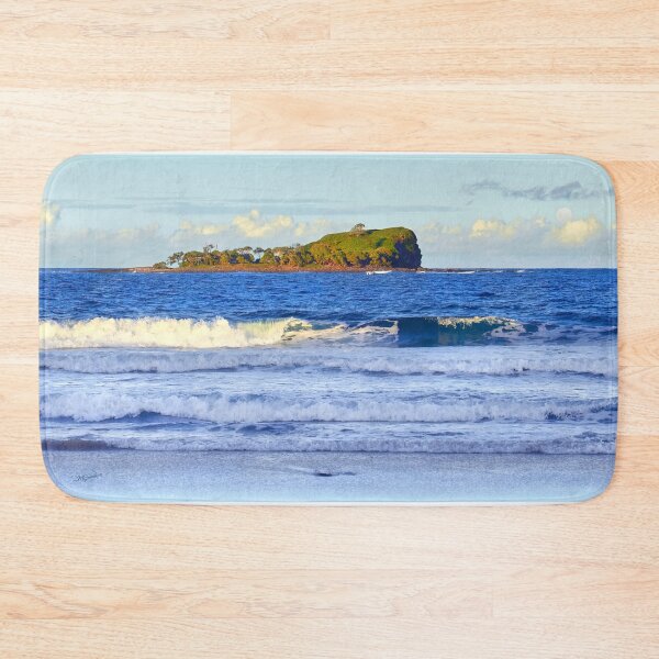 Item preview, Mudjimba Island Sunshine Coast Afternoon Light Moonrise designed and sold by Adam Gormley.