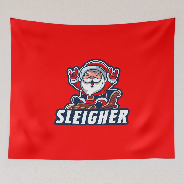 Item preview, Sleigher Christmas Pun designed and sold by GoWubba.