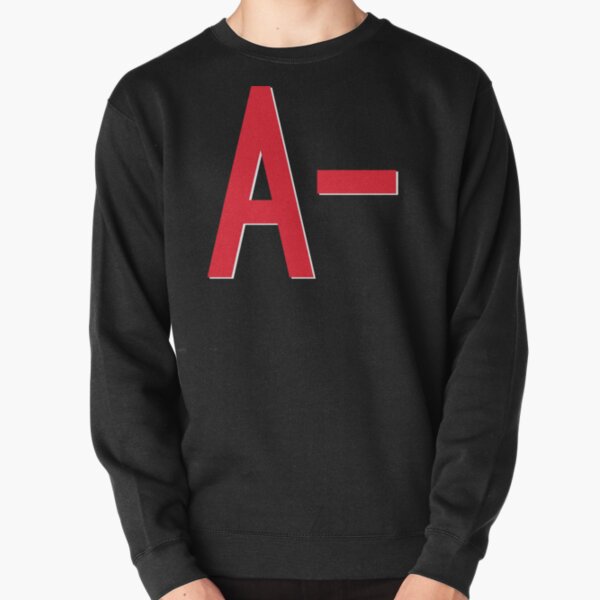 A- Blood Type Pullover Sweatshirt