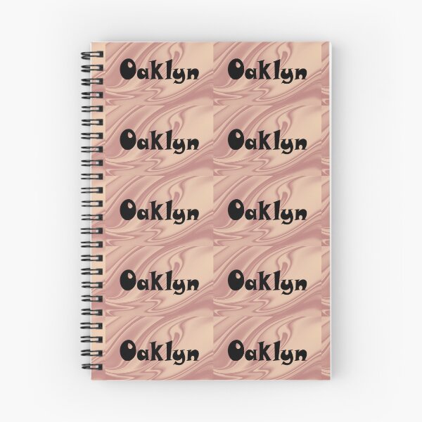 Item preview, Oaklyn Name Design - Cute Font, Minimalist, with Black Lettering :) designed and sold by Myriel-Myriel.