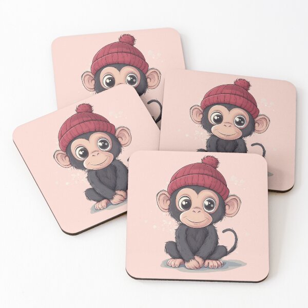 Item preview, chimpanzee with hat designed and sold by DerSenat.