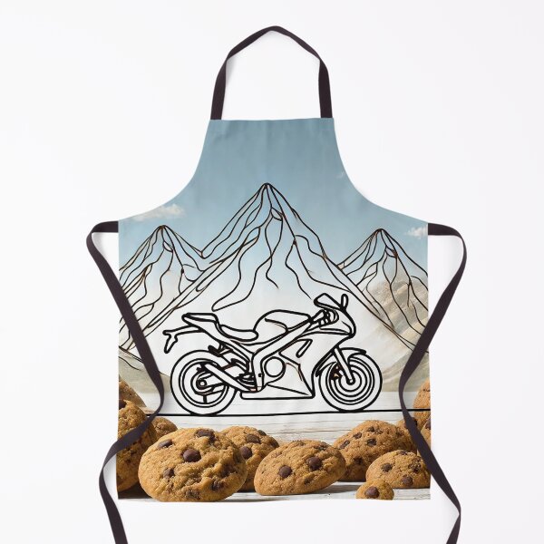 Item preview, Mountains, Motorcycles, and Cookies: Sweet Escapade designed and sold by MotoBites.