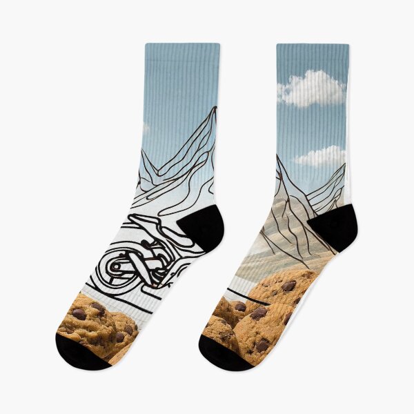 Item preview, Mountains, Motorcycles, and Cookies: Sweet Escapade designed and sold by MotoBites.