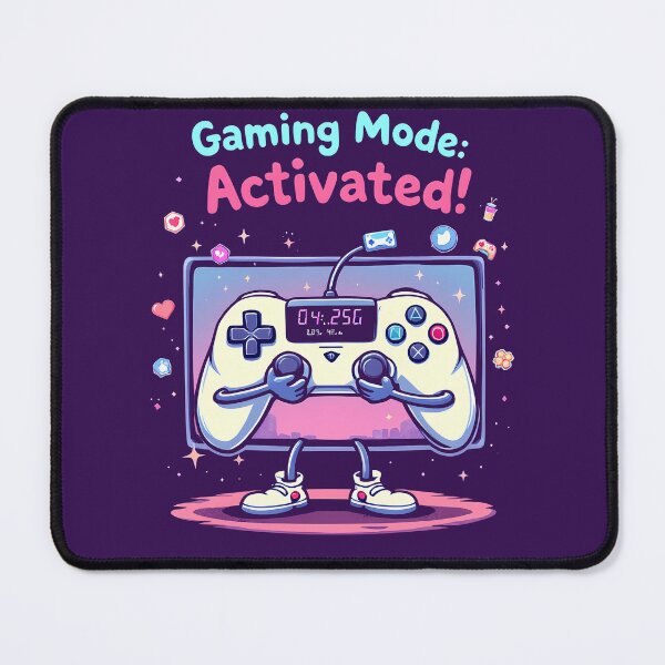 Item preview, Gamer Mode Activated Graphic designed and sold by BNCH44.