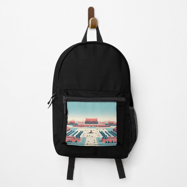 Item preview, Tiananmen Square Minimalism Art Style designed and sold by artofuniverse.