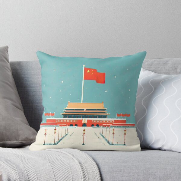 Item preview, Tiananmen Square Minimalism Art Style designed and sold by artofuniverse.