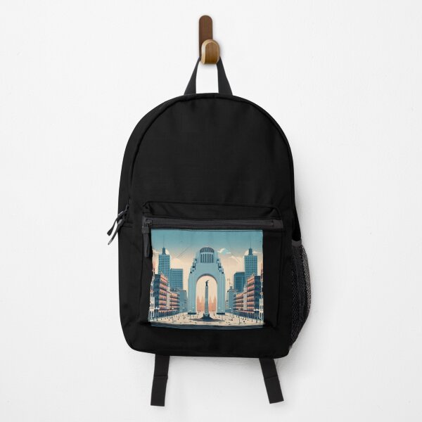 Item preview, Zocalo Square Minimalism Art Style designed and sold by artofuniverse.