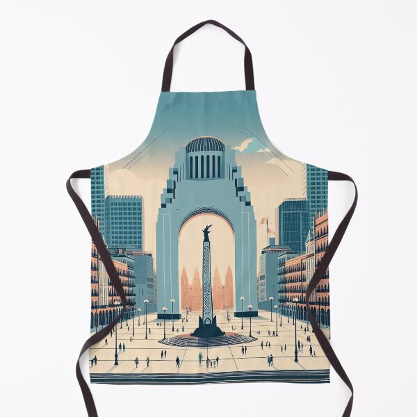 Item preview, Zocalo Square Minimalism Art Style designed and sold by artofuniverse.