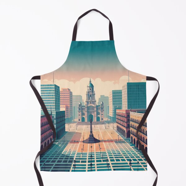 Item preview, Zocalo Square Minimalism Art Style designed and sold by artofuniverse.