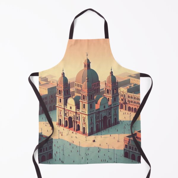 Item preview, Zocalo Square Minimalism Art Style designed and sold by artofuniverse.