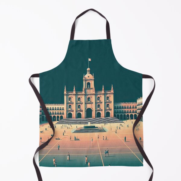 Item preview, Zocalo Square Minimalism Art Style designed and sold by artofuniverse.